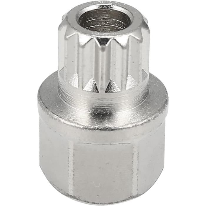 Lot De 10 Écrous Serrés à 6 Pans M6 X 1.0 - Acier Inox A2 Dentelé (Frein Filet)