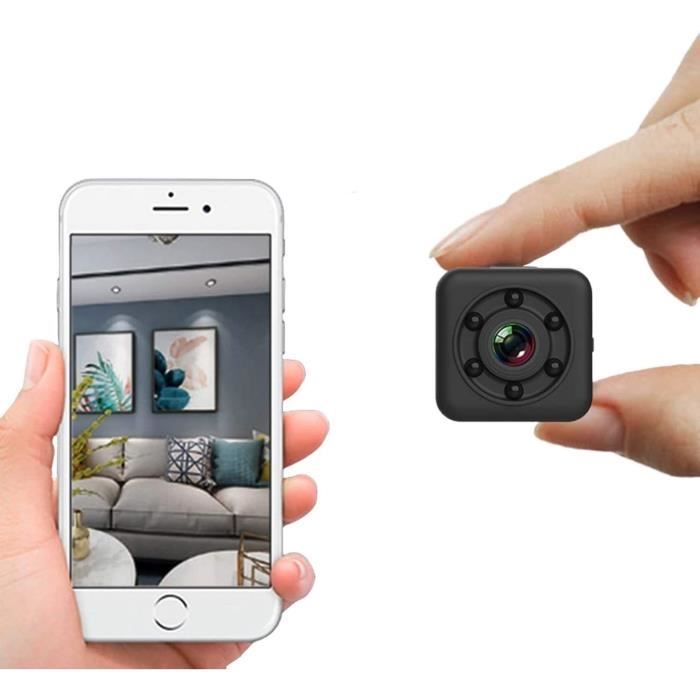 Mini caméra WiFi Full HD 4K/1080P XD IR-CUT détection de mouvements