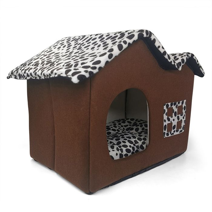 Chenil Pour Chien Chenil Pour Chien Quatre Saisons Amovible Et Lavable Teddy Automne Et Hiver Niche Pour Chien Chenil Double