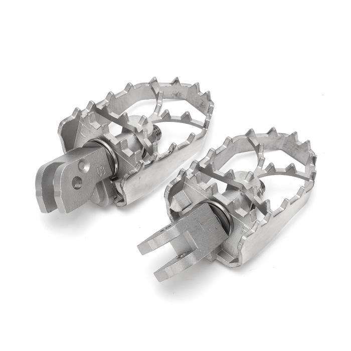 BOXOB 2pcs Repose-Pieds de Moto, 90 Degrés Repose Pieds Vélo Pliable Mini-Pédales Universelles Antidérapantes pour Vélo Électrique Dirt Bike Kart Scooter Remplacement Accessoires BOXOB 2pcs Repose-Pieds de Moto, 90 Degrés Repose Pieds Vélo Pliable Mini-Pédales Universelles Antidérapantes pour Vélo Électrique Dirt Bike Kart Scooter Remplacement Accessoires