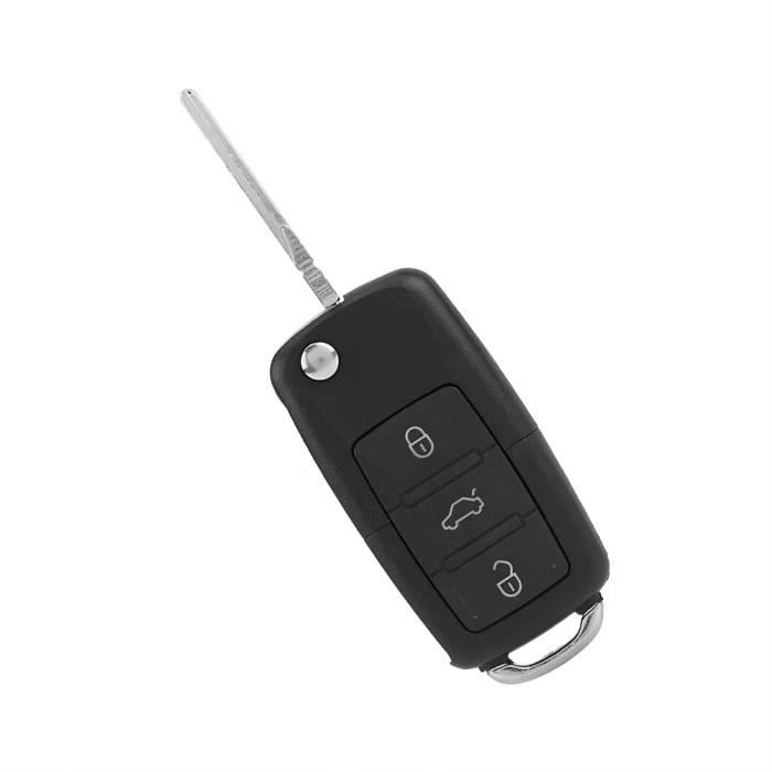 WST Coque PLIP Télécommande Clé Boitier 3 Bouton Pour VOLVO S70 V70 C70 S40 V40 - Auto