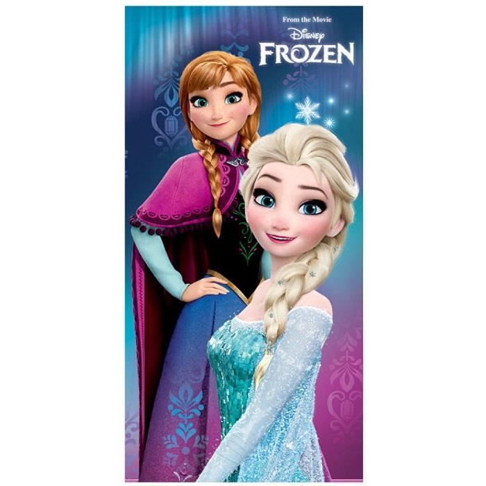 Serviette de bain Frozen La Reine des Neiges Disney 100/% coton