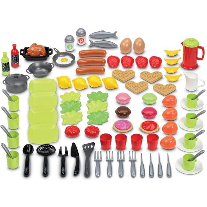 COFFRET DINETTE 70 PIECES 100 % CHEF de chez ECOIFFIER NEUF