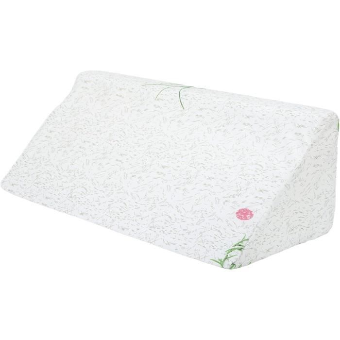 Lot De 3 Oreillers Inclinés De Lit Pour Dormir, Oreiller Triangulaire Surélevé En Mousse De 17,8 Et 30,5 Cm Pour Post-chirurgie, Soulagement Des Douleurs Dorsales, Soutien Des Jambes