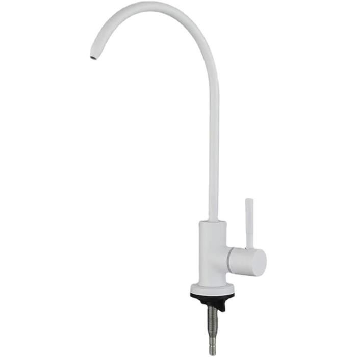 Robinet Filtre à Eau 12mm Avec Raccord Push 1/4" - Compatible Water Gem Liff - Installation Facile