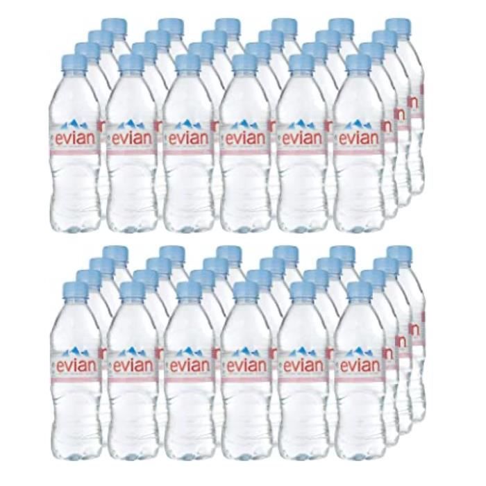Eau Minerale Nat Evian Pack Xxl 48 Bouteille De 50cl Pet Cdiscount Au Quotidien