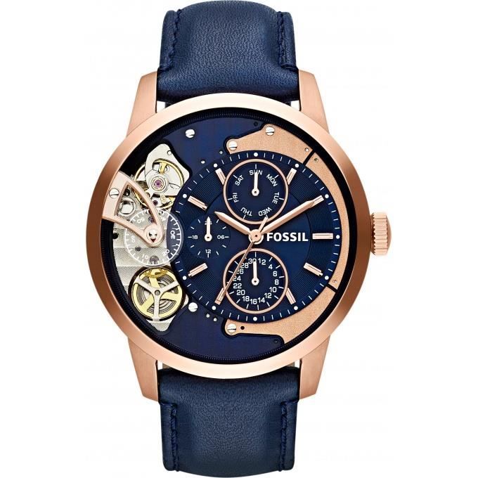 Montre Fossil ME1138 - Montre Bleue Mécanisme A… Bleu, Jaune, Or, Chic -  Achat/vente montre - Cdiscount