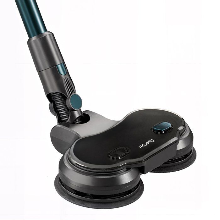 Brosse De Nettoyage H.KOENIG UPX8 – Tête Motorisée Avec 2 Tampons Rotatifs 600 RPM