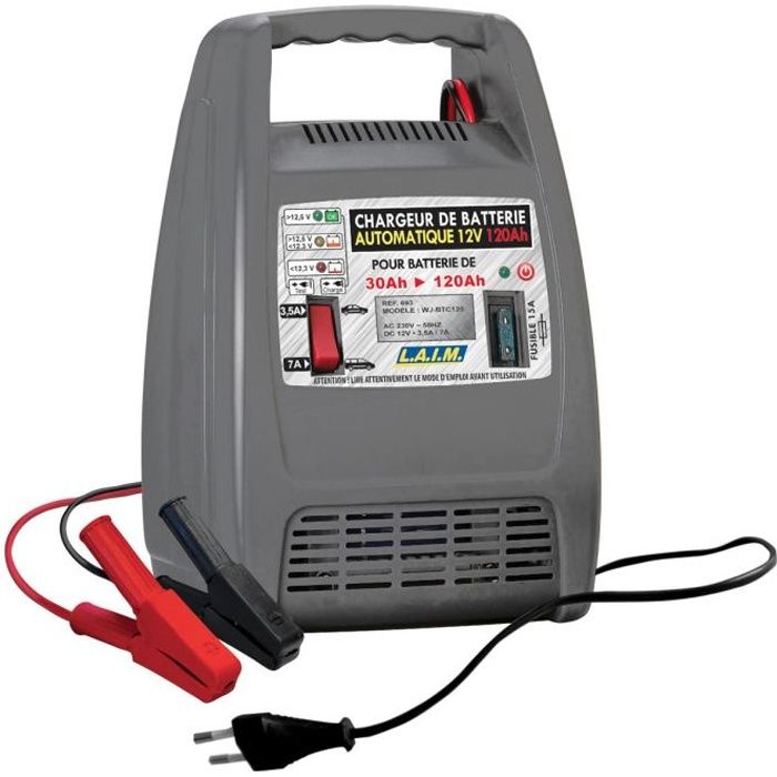BCS Mainteneur Charge Batterie Bc 12V 100AH 8 Cycles Voiture Intelligent 2000 