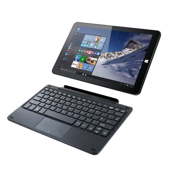 Tablette PC Windows 10 de 10.1 pouces avec clavier, 2 Go de RAM, 32 Go de  ROM, processeur Dean Z8350, appareil photo pour touristes, 1280x800 IPS,  W101, nouveau