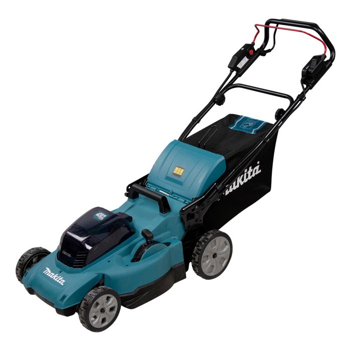 Tondeuse autotractée 48 cm 36V 2x18V LXT MAKITA avec 2 batteries 18V 5.0Ah chargeur double DLM481CT2 - vue 2