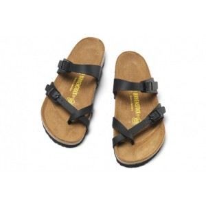 Mules Sabots Birkenstock Mayari Noir Femme Synth tique