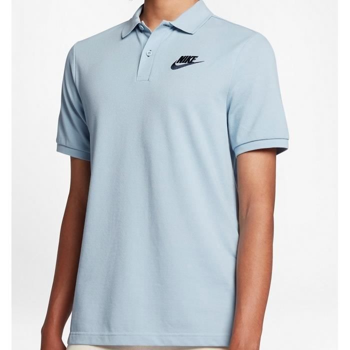 Nike Polo Nike Sportswear 829360 401 Bleu Cdiscount Pret A Porter