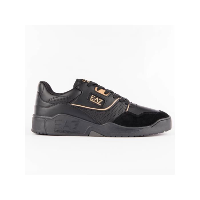 EA7 Basket EA7 Homme Patch Logo Noir Synthétique