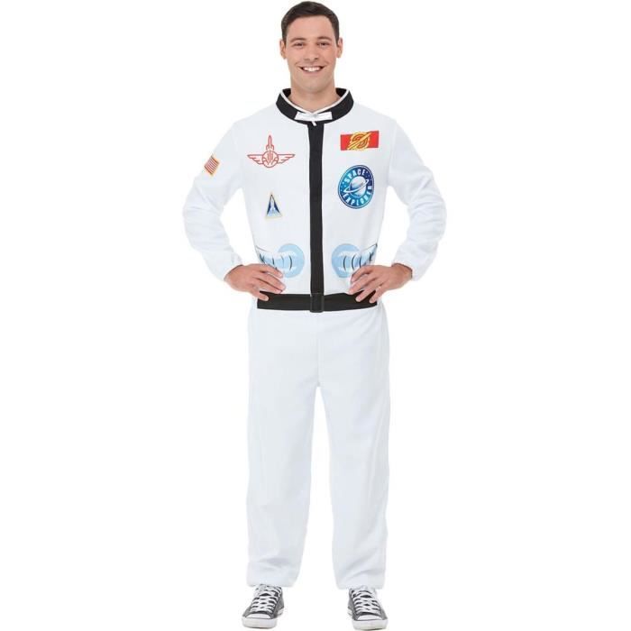 Chaussettes Fantaisie Motif Astronaute Et Espace - Taille 39/42 Unisexe, Rouge, Neuves Sans étiquette