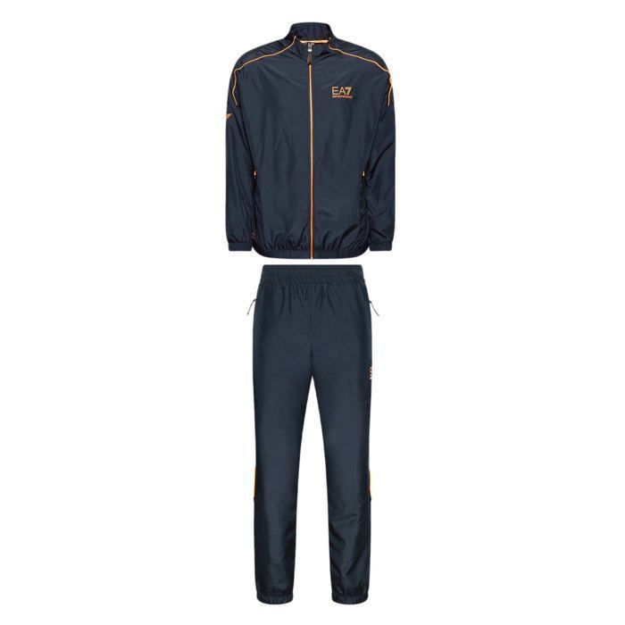 Ensemble de survêtement EA7 Emporio Armani - Bleu - Manches longues - Multisport