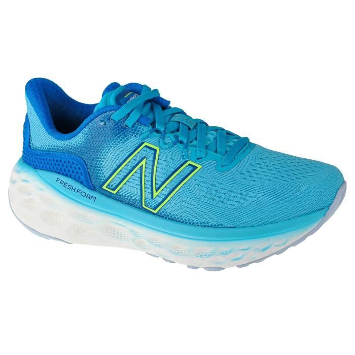 Chaussures running New Balance Femme | New Balance Fresh Foam 1080v11 W  Virtual Sky with Bleached Lime Glo pour femme | W1080S11