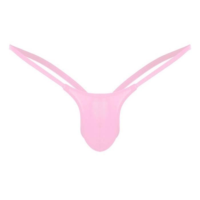 IKingsky String Tanga Homme Dos Y - Sous-vêtement Sexy Et Confortable En Coupe Échancrée