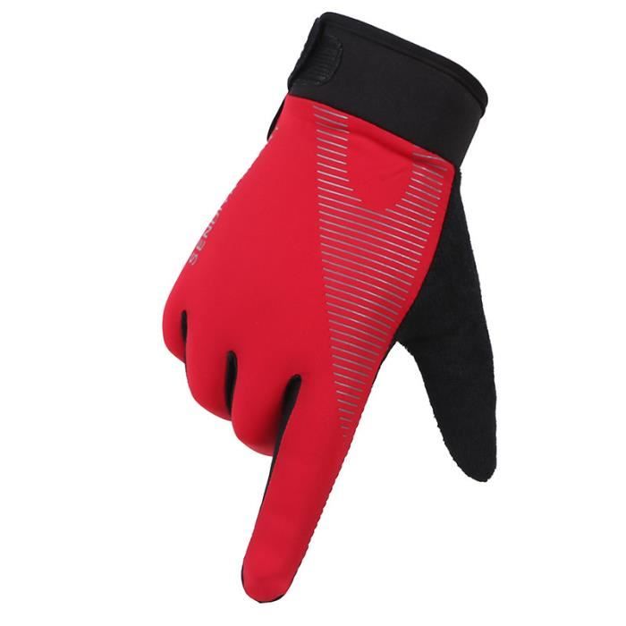 Gants Vélo VTT Doigts Complets - Antidérapants, Respirants, Rembourrés - Unisexe Pour Hommes Et Femmes