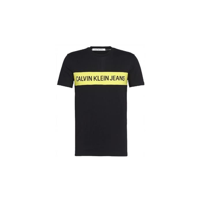 T-shirt CALVIN KLEIN 9AC0458A3 Noir - Homme/Adulte