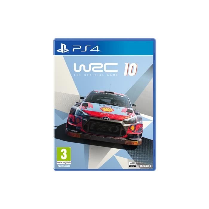 Jeu de course Nacon WRC 10 Multijoueur jusqu'à 8 joueurs Version standard plateforme