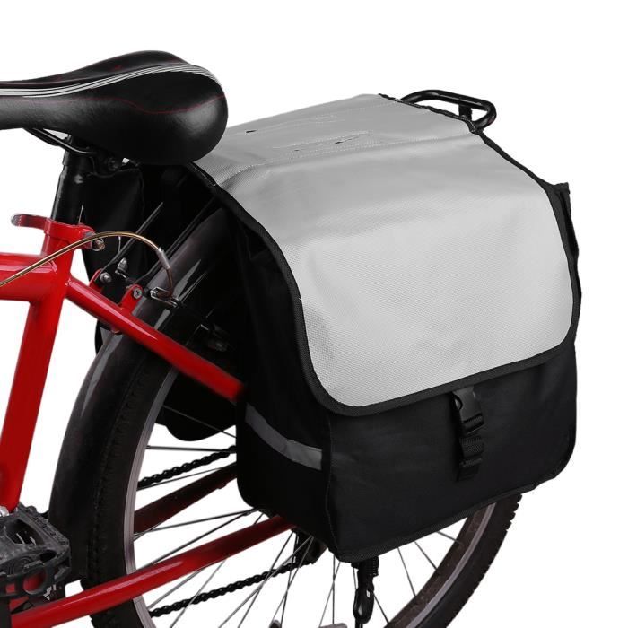Sacoche De Vélo Pliable Type Q – Porte-bagages Arrière En Aluminium, Se Fixe à La Tige De Selle