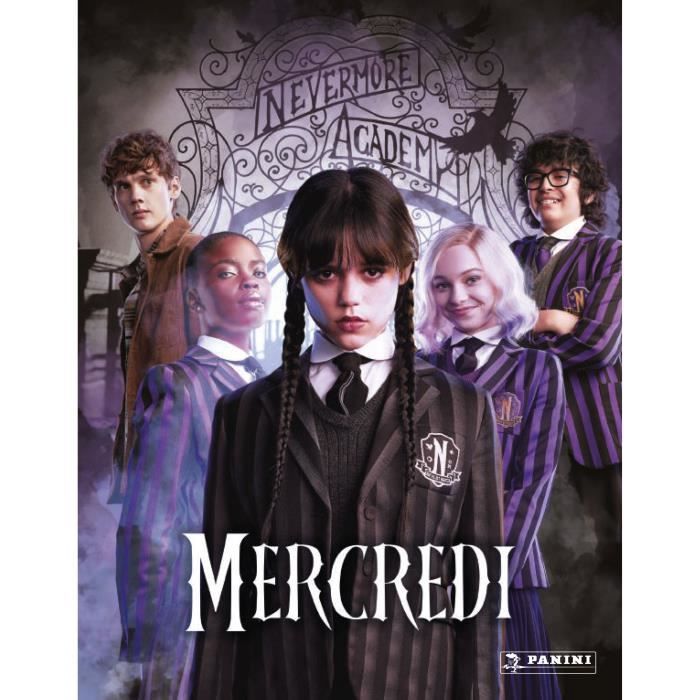 Album pour cartes à collectionner - PANINI - Wednesday Halloween - Licences Super mario - Enfant