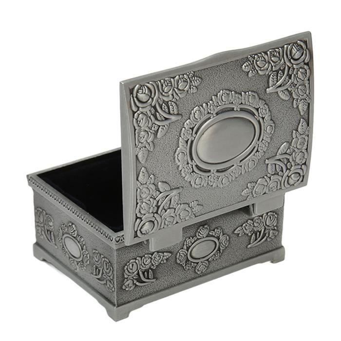 Boîte à Bijoux En Bois Décorative Vintage - Dimensions 22x12x10 Cm - Neuf Avec étiquettes