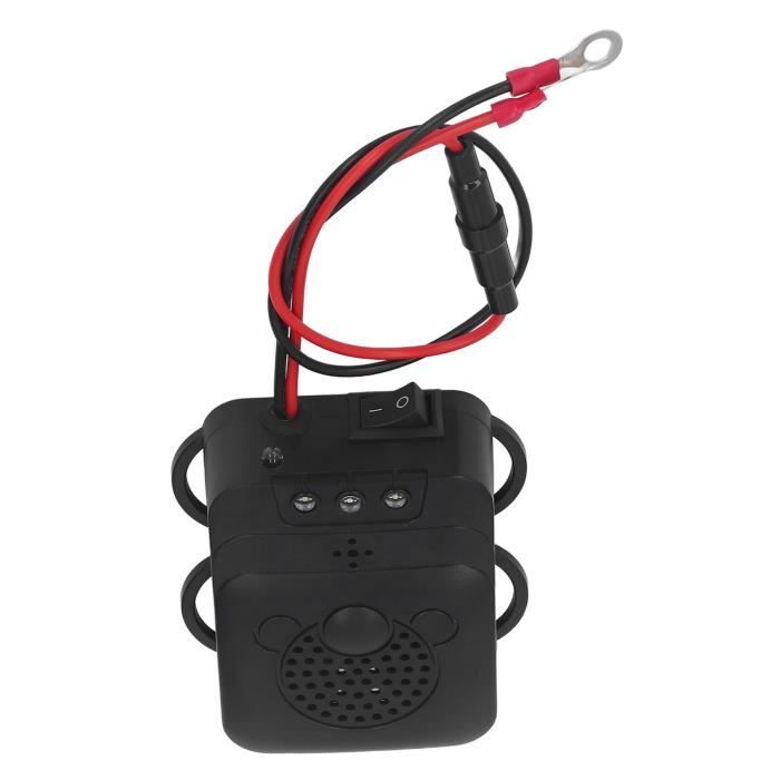 FunBuy-Répulsif Pour Souris Le Véhicule Répulsif Ultrasonique De Rongeur De Rat De Voiture 12V