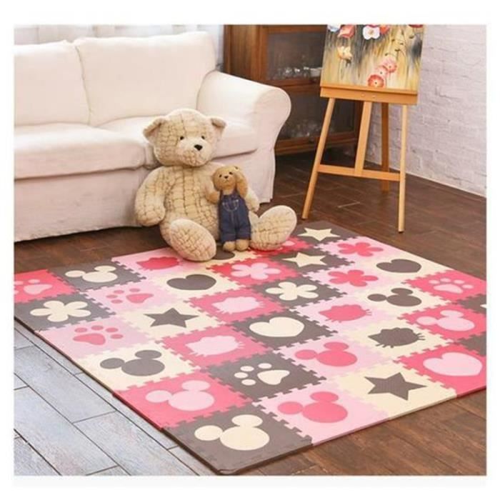 12 Pcs Mignon En Mousse Eva Motif Puzzle Ramper Tapis Bebe Jouets Jeux Pour Enfants Cdiscount Jeux Jouets