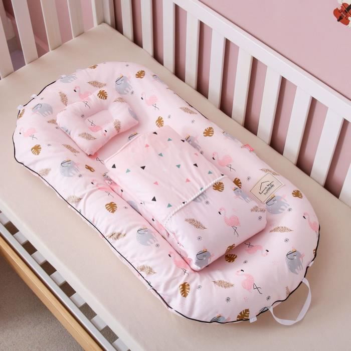 Rumocovo Reducteur De Lit Bebebaby Nest Cocon Pour Bebe Nourrisson 100 Coton Portable Nid De Bebe Fille Garcon Style216 Cdiscount Puericulture Eveil Bebe