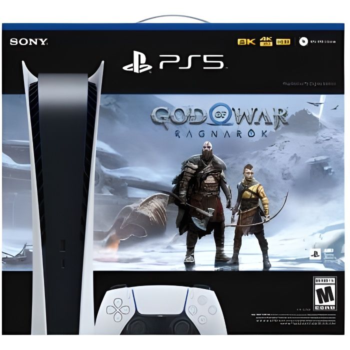 Playstation 5 Digital Edition God of War Ragnarök Bundle PS5