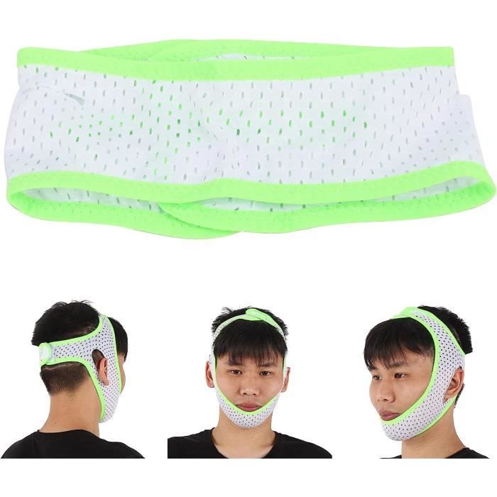 Bandeau Anti-ronflement Care4you - Noir, Taille Unique, Maintient La Bouche Fermée Pendant Le Sommeil