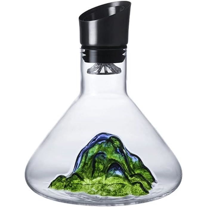 Carafe à Vin 1500ml Avec Aérateur Et Filtre Intégré - Décanteur Vin Rouge - Cadeau Homme