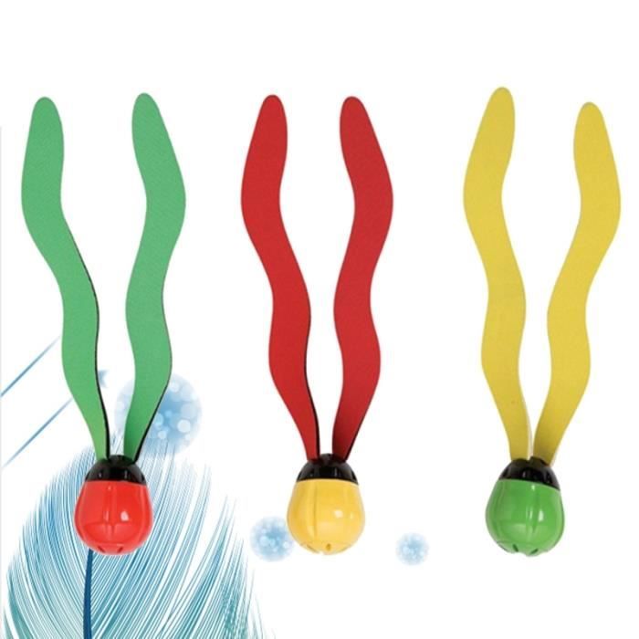 Jeux De Plongée Sirène – 4 Figurines Aquatiques – Entraînement Natation, Piscine, été – Plastique Non Toxique, Lestées Pour Couler Vite – Cadeau