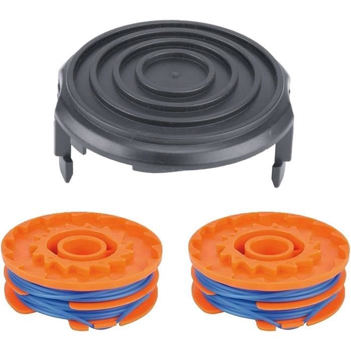 Be In Your Mind Lot 3 Capuchons Bobine Tondeuse Greenworks 40V – Compatible G40LT / G40LTK2 / 2101507