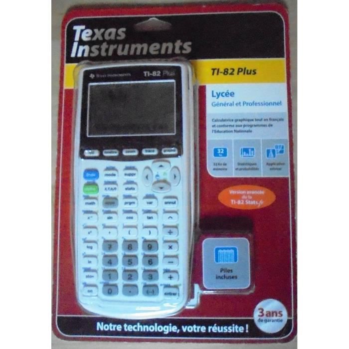 TEXAS INSTRUMENTS TI-82  Violet Calculatrice