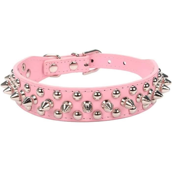 Support de queue de cheval en cuir clouté avec épingle à cheveux - 977