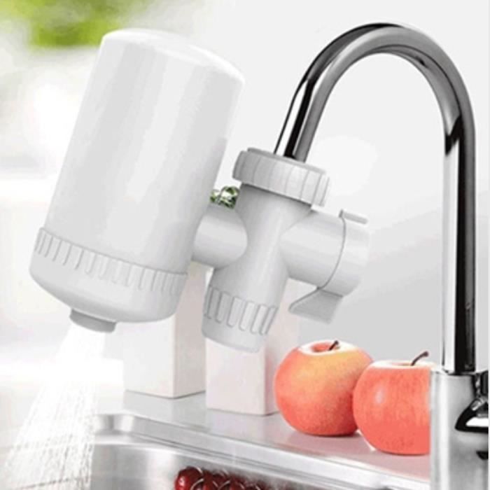 Colonne De Douche Barre De Douche 1x Robinet Purificateur D Eau Avec Filtre En Ceramique Cdiscount Bricolage