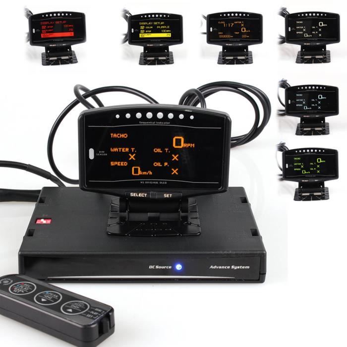 Riloer Voltmètre Numérique Pour Jauge De