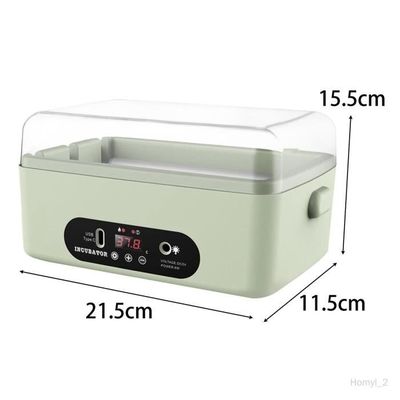 Mini Incubateur D'Oeufs 4 Tournage Automatique - Pour Poules, Cailles, Canards, Oiseaux