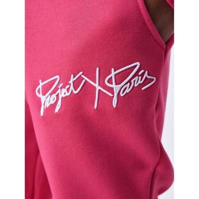 Project X Paris Bas De Jogging Homme - Contour Logo Brodé Beige XL - Confort Doux Et Style Streetwear