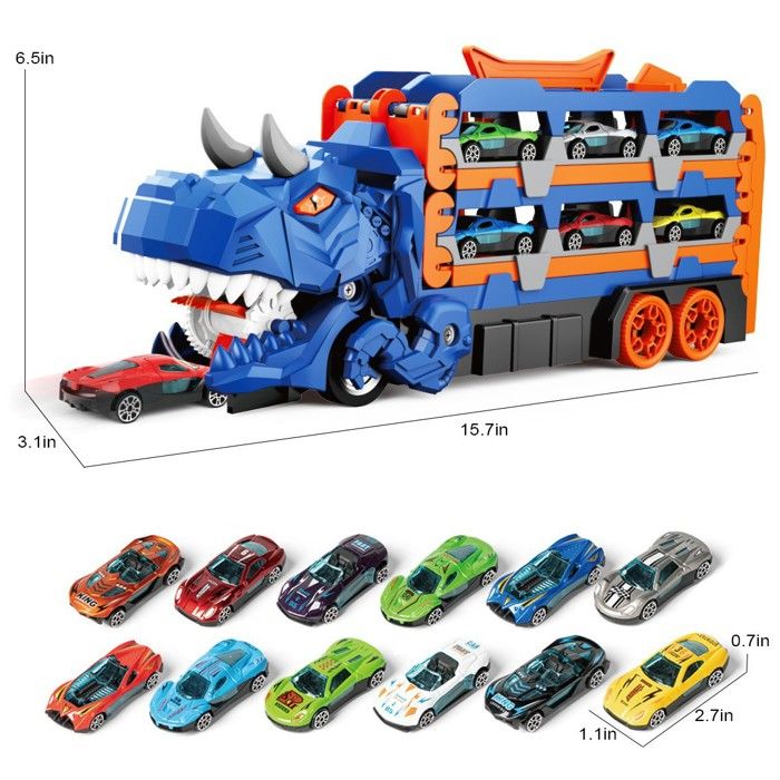 Jouet Bebe 1 An Camion Transporteur De Voitures - Bigjigs Toys - Jouets