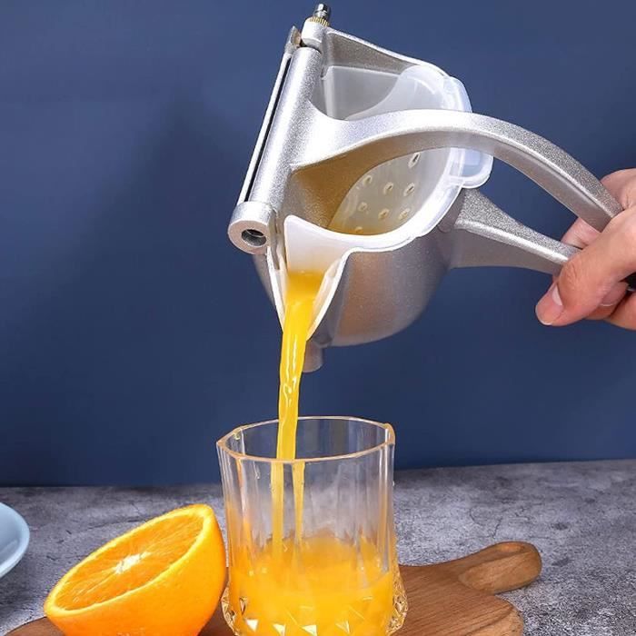 Presse-Agrumes Manuel En Acier Inoxydable - Extracteur De Jus Pour Orange, Citron, Grenade (Sans Électricité)
