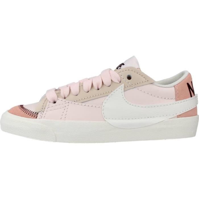Basket Nike 118123 Rose Femme Lacets Rose Cdiscount Chaussures