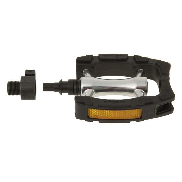 Pédales VTT Wellgo QRD-II W01 Sans Clip - Compatibles Shimano SPD, Axe 9/16, Occasion