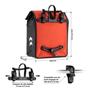 Sac à dos thermique étanche et isolé pour pizza, boissons, café, grande capacité extensible pour vélo et moto, sac de livraison de repas à emporter - Chine Sac de livraison et sac