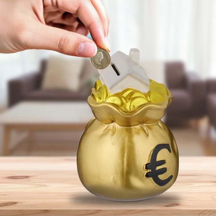 Tirelire Lama, lot de 4, Alpaga blanc, urne, déco boite économies