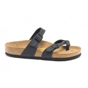 Mules Sabots Birkenstock Mayari Noir Femme Synthétique