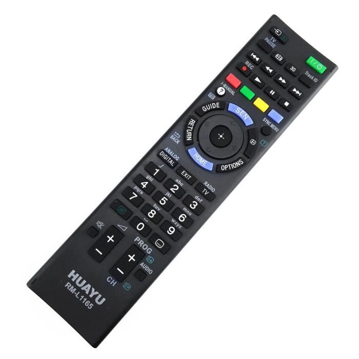 Mando Universal RM-L1165 Para TV LCD – Reemplazo Económico Con Alcance De 8 Metros, Fácil De Usar Y Compatible Con Todas Las Series